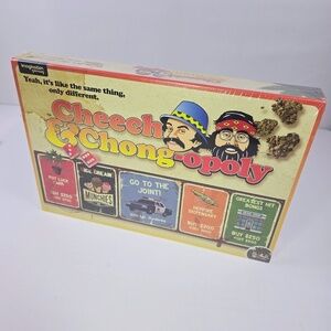 NEW/SEALED Cheech & Chong-Opoly Board Game 2020 Stoner 420 Humor Monopoly Twist